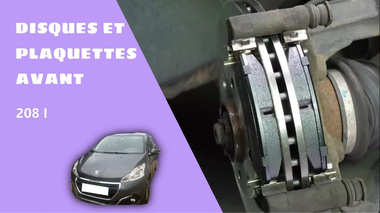 Changer des disques et plaquettes avant 
