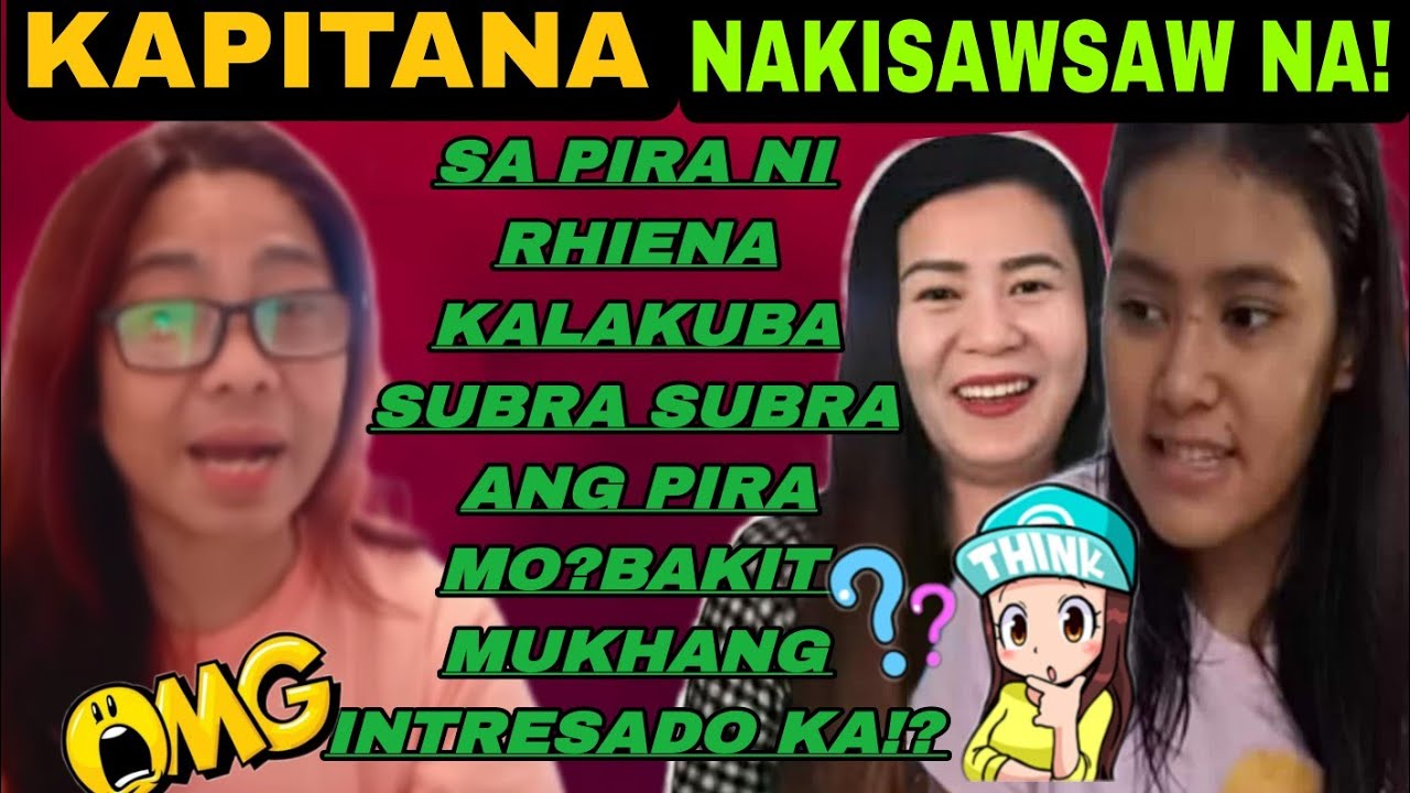 KAPITANA NAKI SAWSAW NA!! ROWENAME DINA KAYANG SUPPORTAHAN 