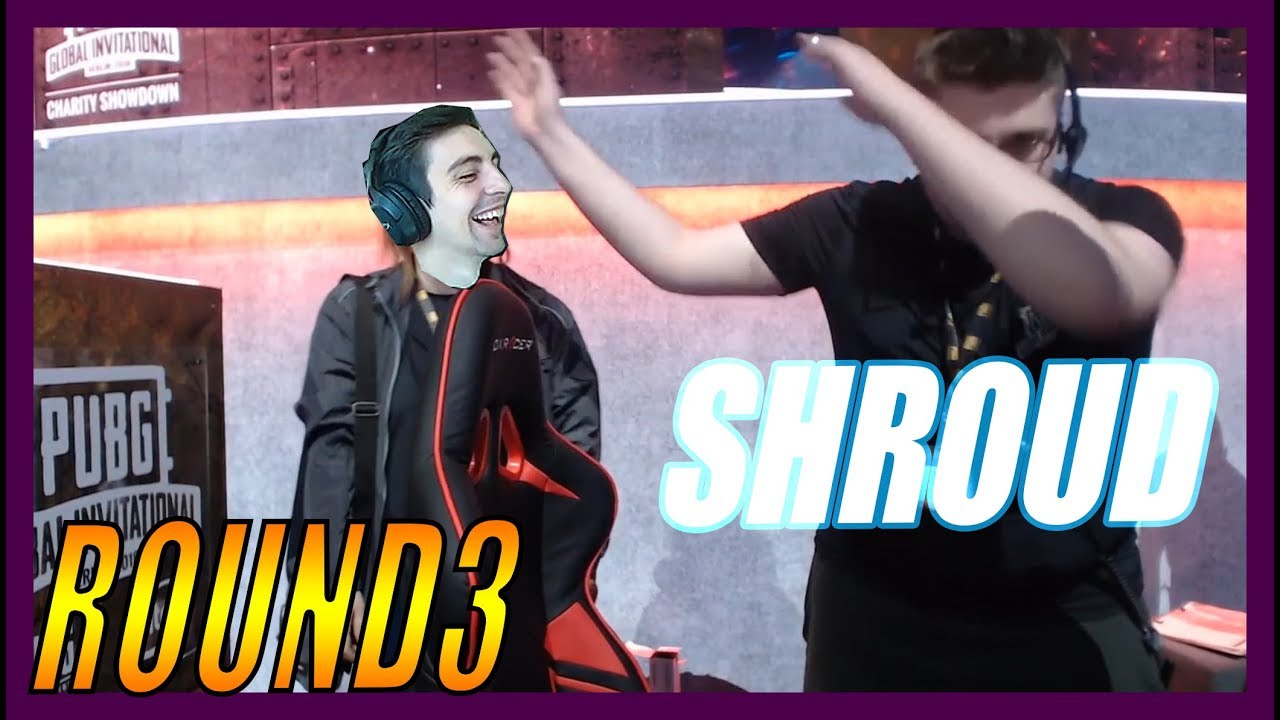 SHROUD AT PGI BERLIN ROUND 3  CHARITY SHOWDOWN | PUBG | July 27, 2018