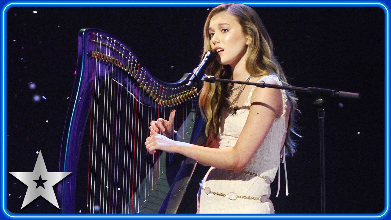 Niamh Noade превращает &laquo;Together in Electric Dreams&raquo; в божественный кавер на арфе! | Полуфинал | ...