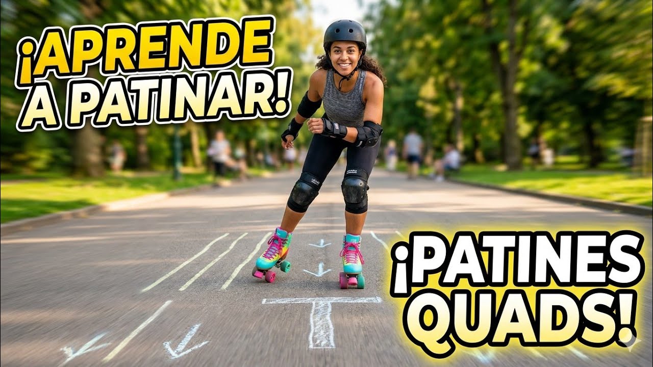 COMIENZA A DESLIZARTE EN PATINES QUADS