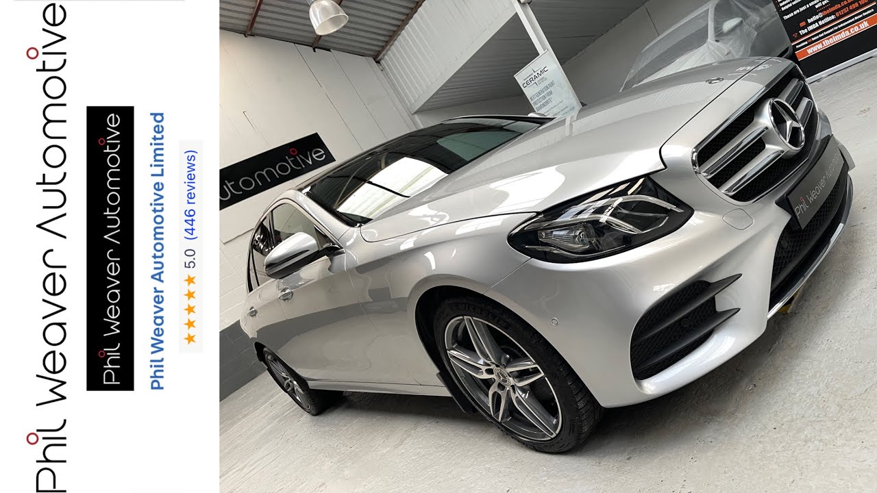 2018 '68' Mercedes E220d AMG Line Premium 4MATIC in Iridium Silver for sale  in Preston, Lancashire