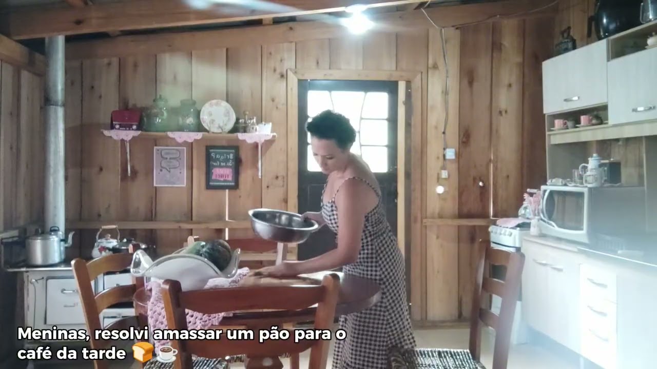 Organização na cozinha fiz pão e escolhi feijão Amo cuidar da minha casa 🏡😍