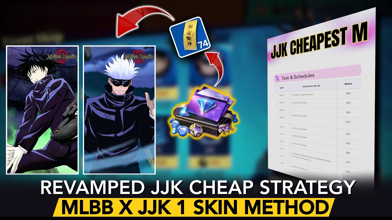 CHEAPEST METHOD TO GET REVAMPED JJK SKINS RESALE 2026| USE ONLY TOKENS WITH DAILY DRAWS