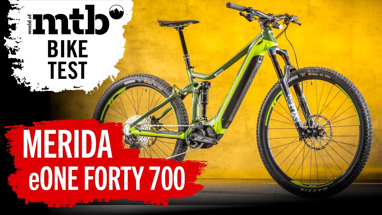 Merida eOne-Forty 700 E Mountainbike Test I Merida E Bike für Tour und Trail im Test I Shimano EP8