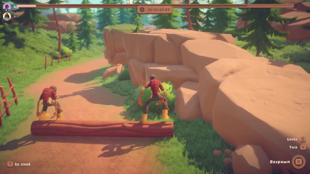 MONYET DAN BERUK MAIN LOG RIDERS (DEMO)