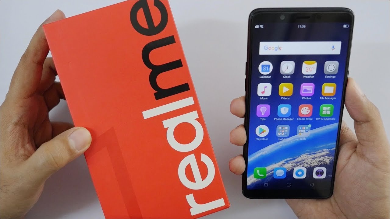 Realme 1 Powerful Mid Range AI Smartphone Unboxing & Overview
