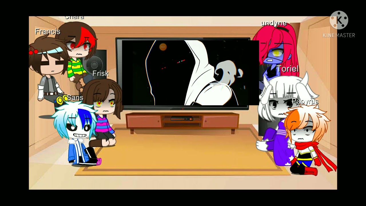 undertale reaccionar a dust...