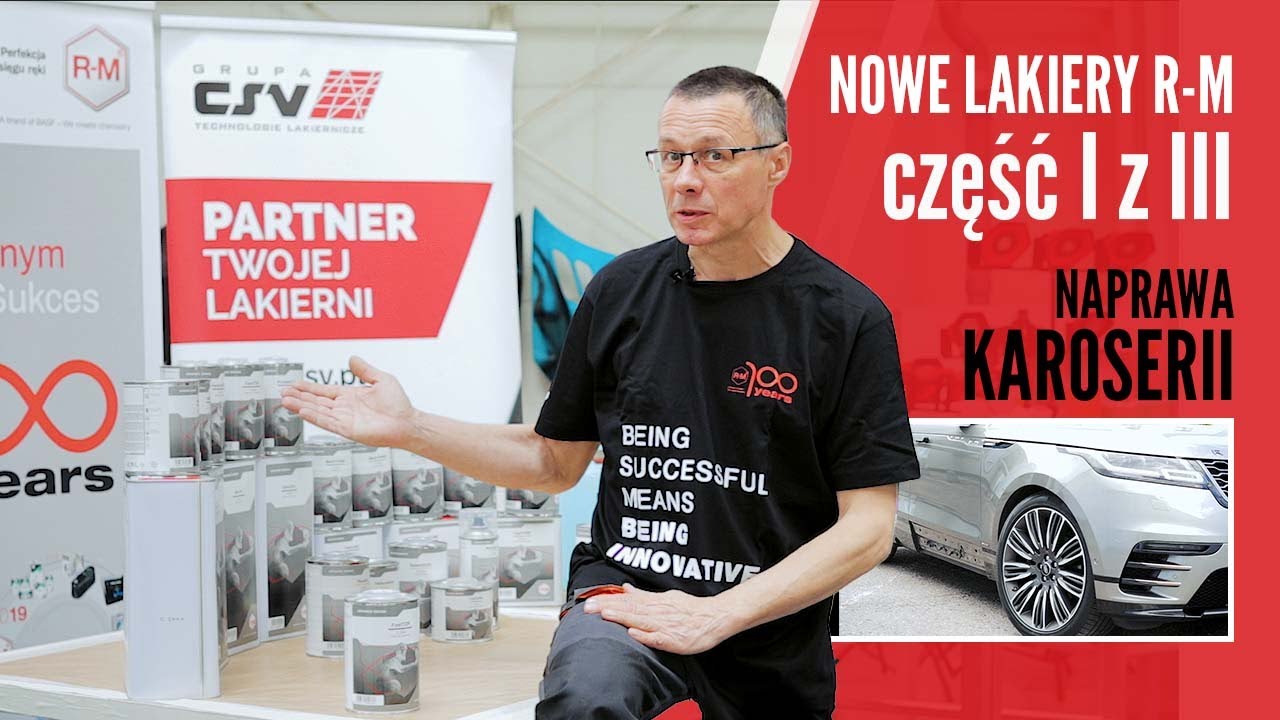 Nowe Lakiery R-M Naprawa Karoserii #1 Polerowanie, Pomiar Lakieru,  Dob&oacute;r Koloru, Mieszalnia Lakieru