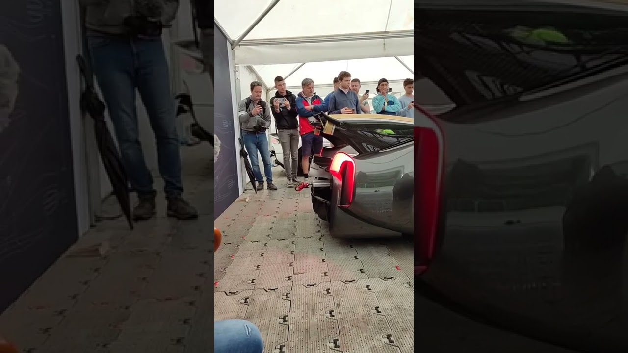 Pagani Huayra R start and sound!