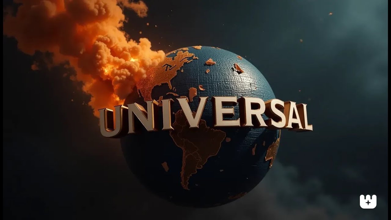 Universal Pictures Destroyed: The AI Apocolypse (CrimsonZockt Logo Series)