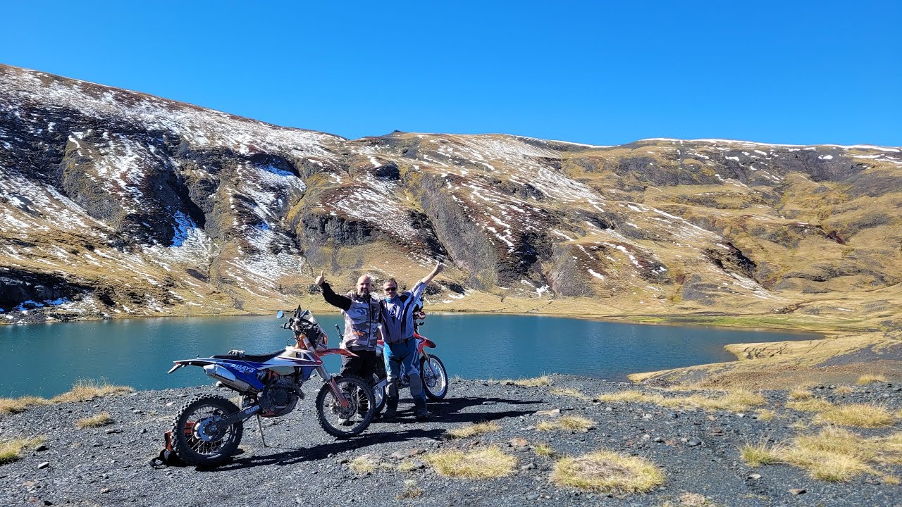 Minas de Liat y Saut deth Pish - Vielha, Vall d' Aran. KTM 350 EXC-F vs HONDA CRF250L
