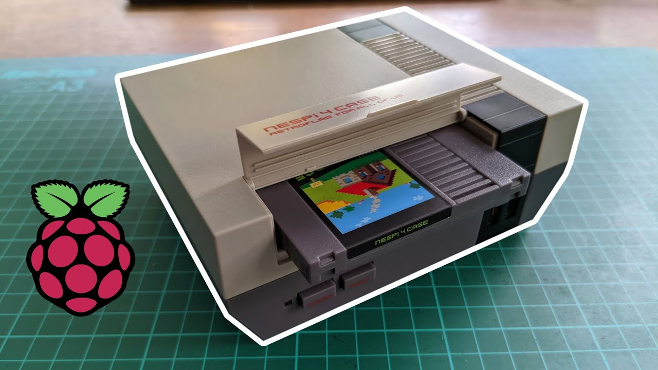 Retroflag NESPi 4 - The Raspberry Pi Case with SSD Cartridge