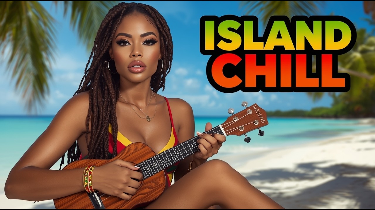 Island Chill Reggae Relax 🌴 Tropical Beach Music for Stress Relief & Calm Mind