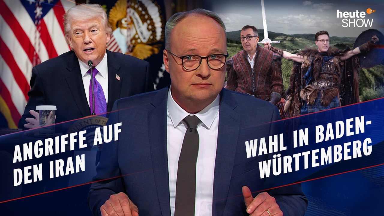 Trump: Planlos im Iran? | Teenies in der Armee | Baden-Württemberg-Wahl | heute-show vom 06.03.2026