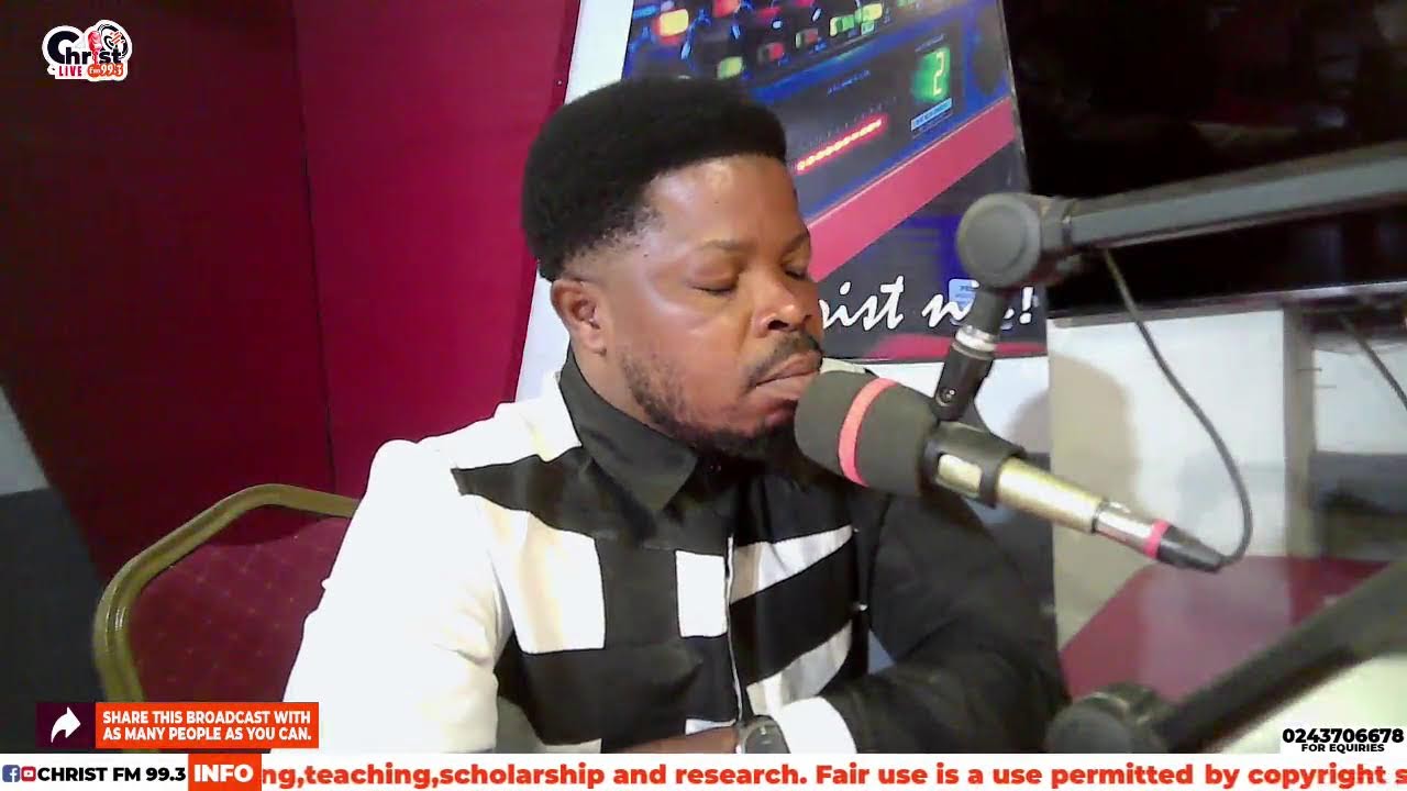 KURO YI MU NSEM WITH MICKEY YANGA LIVE ON CHRIST FM 99.3 SUNYANI GHANA 12.02.26