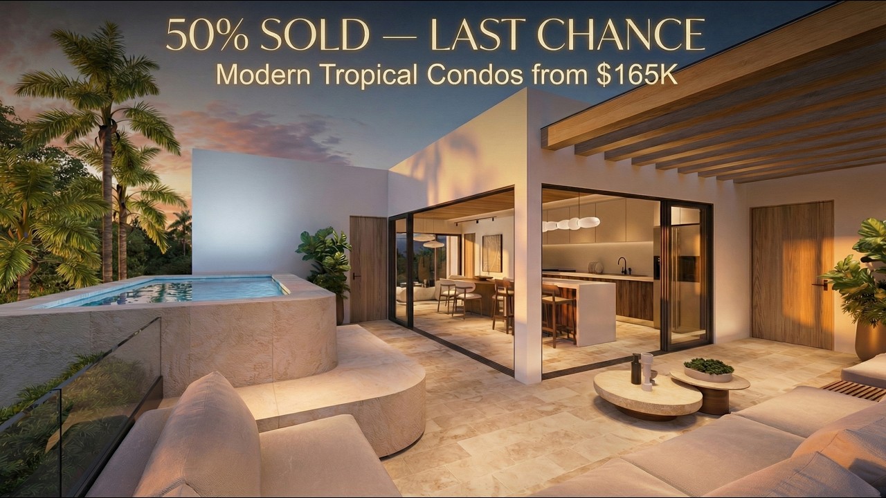 Modern TROPICAL LIVING in Las Terrenas 👉 Magnolia Residence Pre-Construction Investment 2027