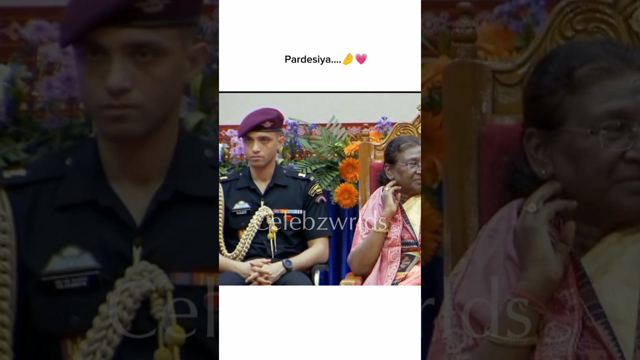 Foreigner....🤌💜 Major Rishabh Singh Sambyal #major #army #parasf #adc #defence #shorts