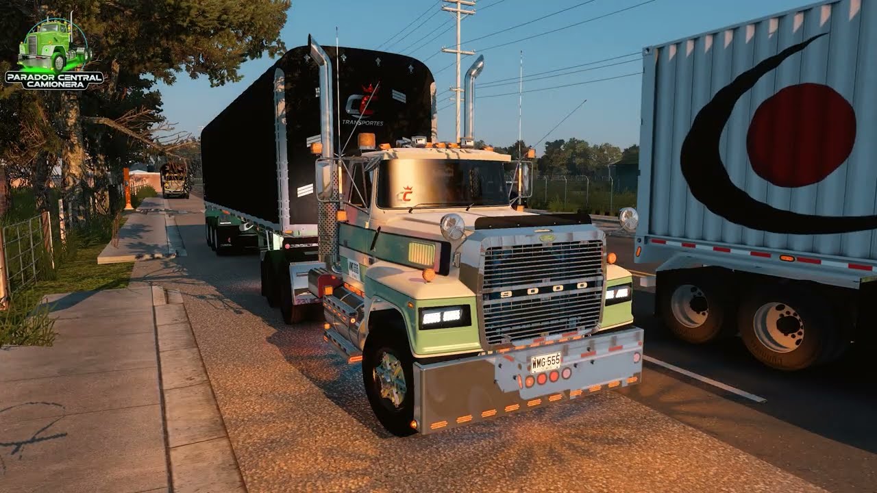 4K 😎✌️Ford LTL9000 SMC  😉 Colombia Real Map.