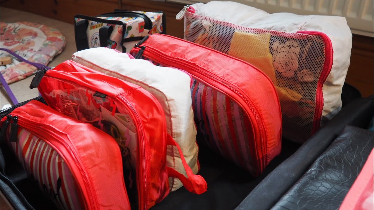 Extreme Travel organisation Tips // Pack With Me For A UK Beach Holiday // Learn New Packing Skills