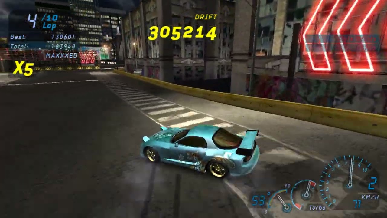 #6 DRIFT NFS Underground 1 [ NOT perfect, but not bad ]