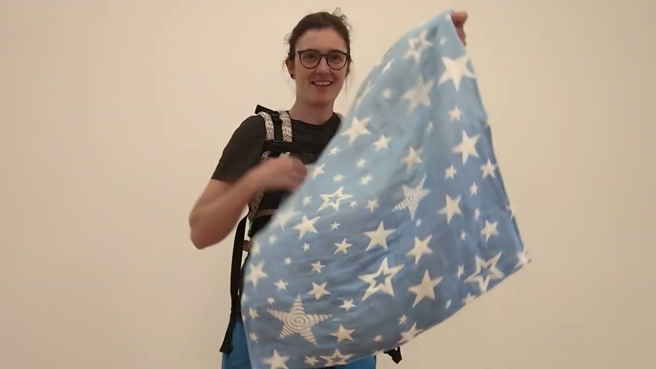 Stokke Limas Flex auf dem Rücken