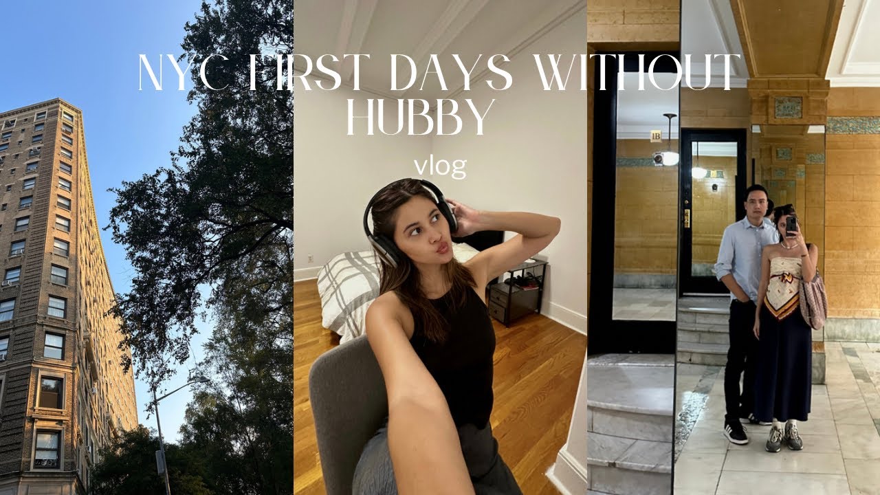 NYC SOLO JOURNEY DAYS | grocery shopping, cooking, strolling, shopping