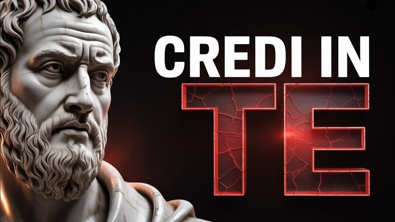 🔥CREDI IN TE: COME AVERE AUTOSTIMA - STOICISMO