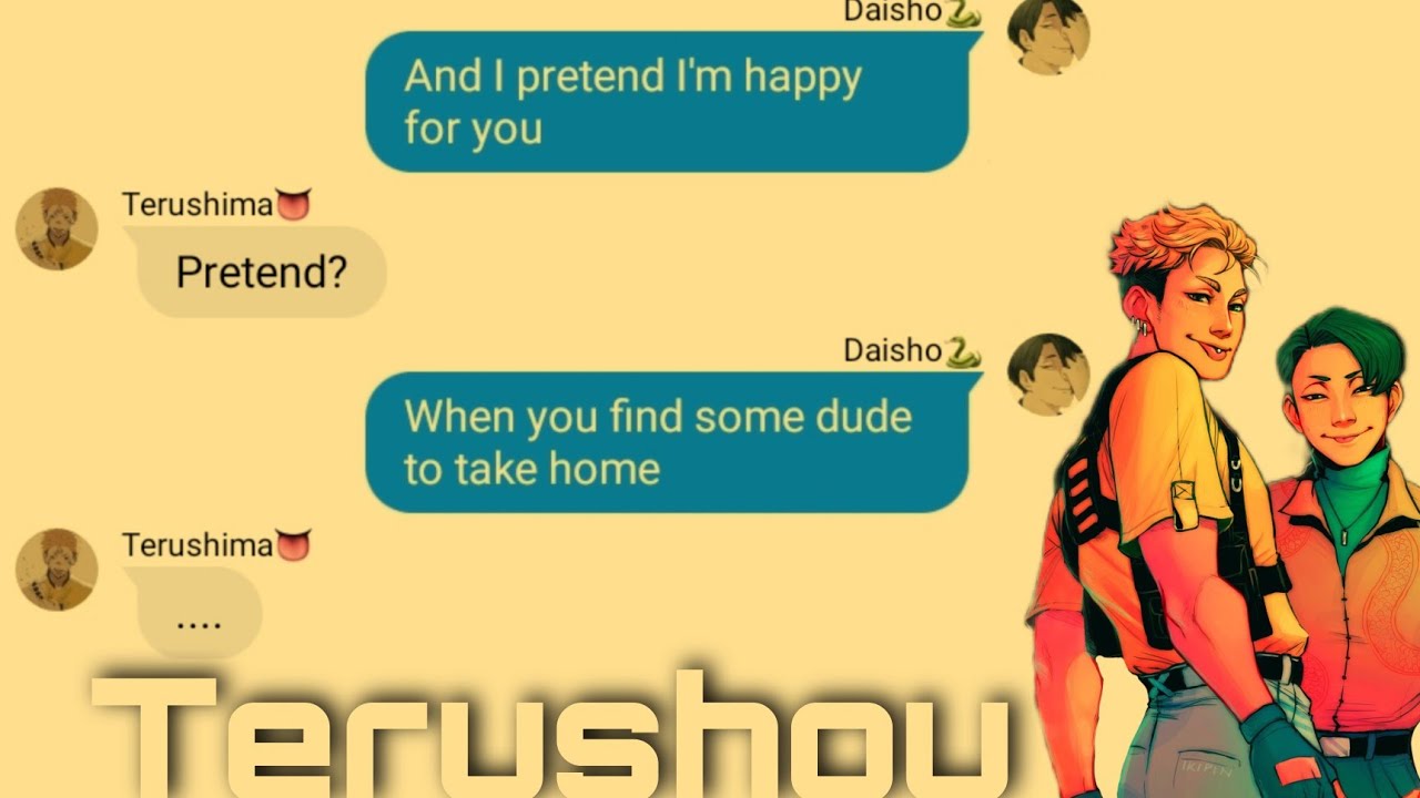 Haikyuu text// lyric confessions part 24|| Terushou
