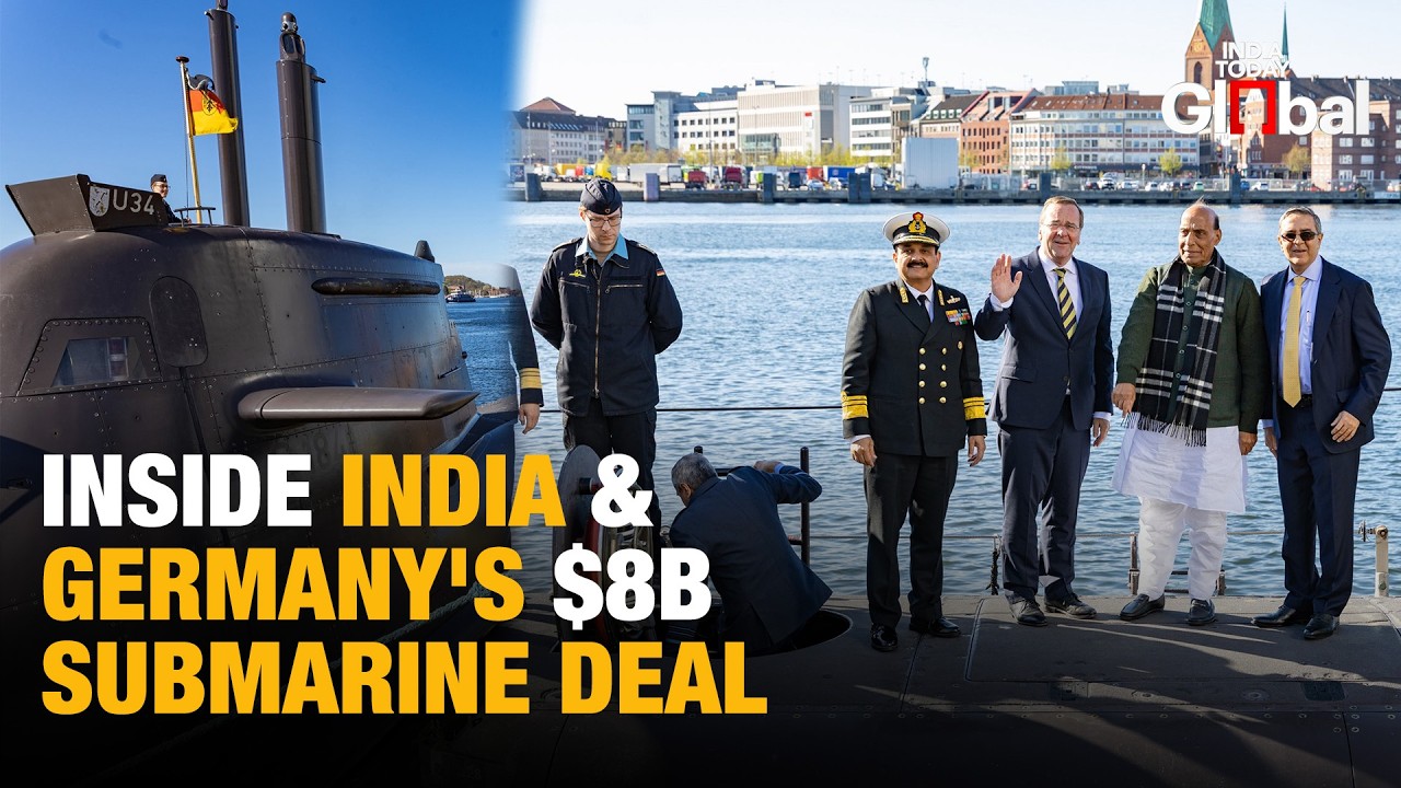 Inside India & Germany's $8B Submarine Deal To Boost Navy Power, Counter China | Rajnath Singh