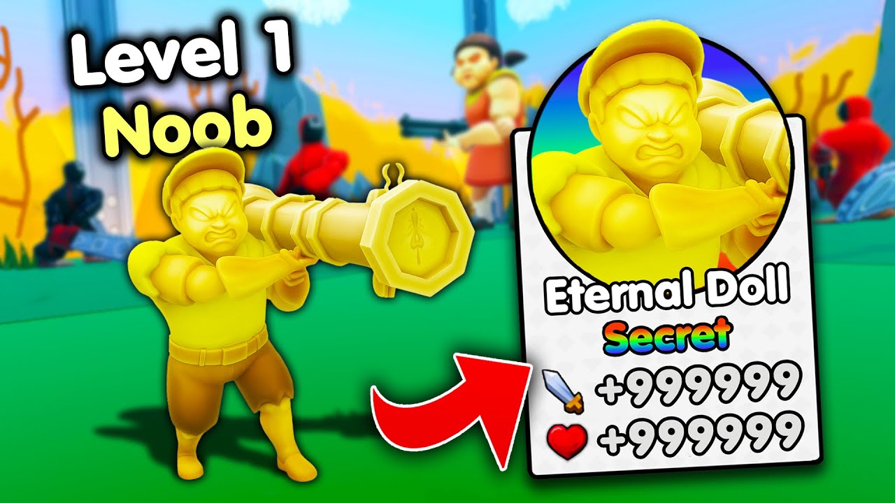 Starting Over as NOOB with OP ETERNAL SECRET in Squid Evolution! (Roblox)