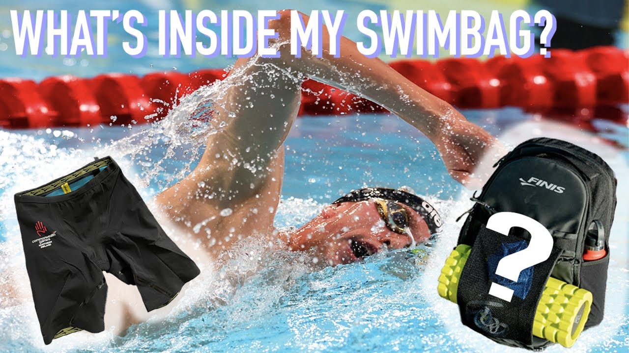 What's in my Commonwealth Games Swim Bag
