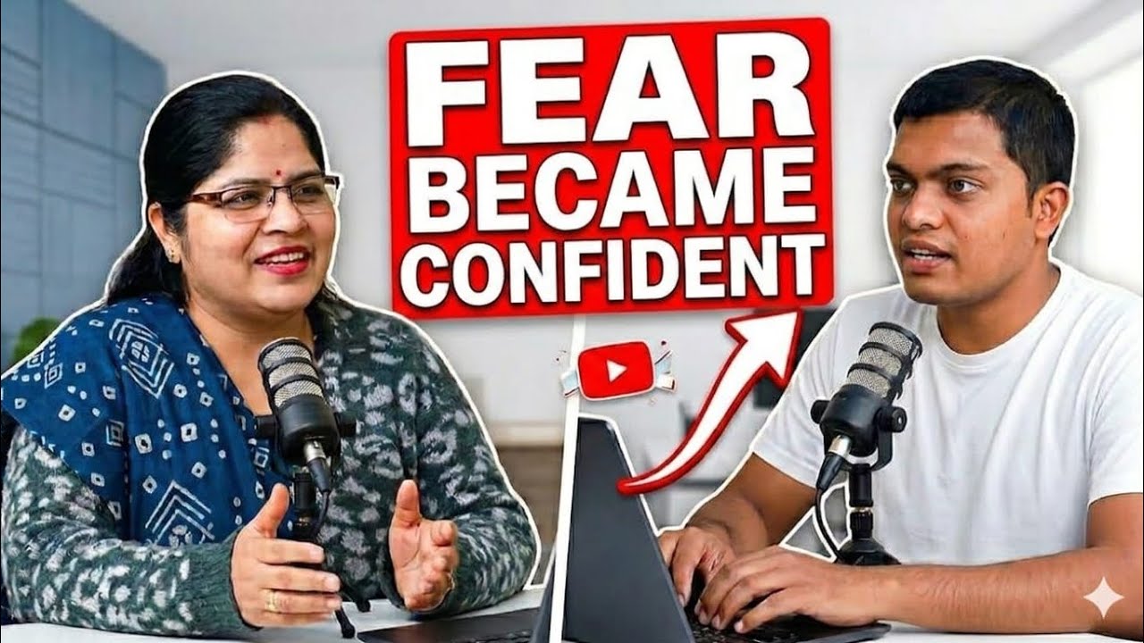 His fear became confident