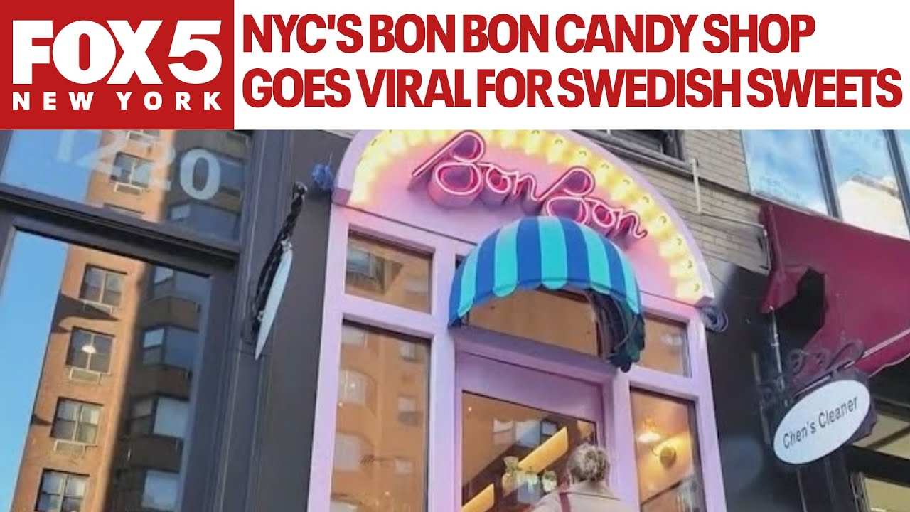 NYC's Bon Bon candy shop goes viral for Swedish sweets