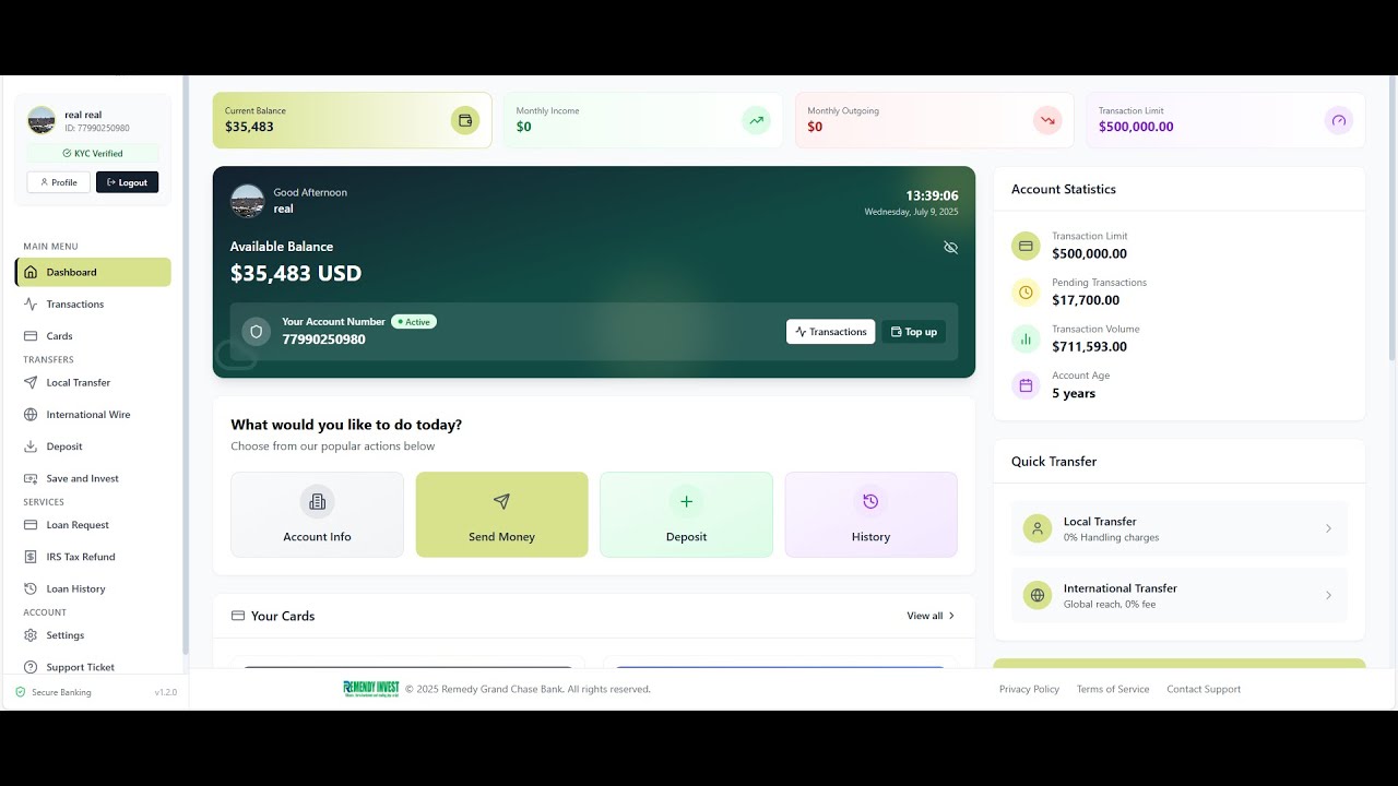 How to Build an Online Banking Website (Step-by-Step) | Best Online Banking Script 2025