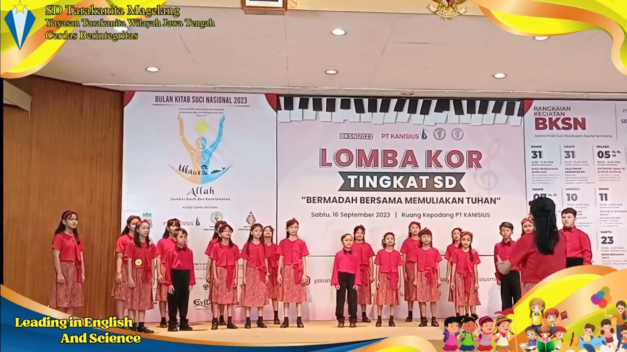 Lomba Paduan Suara Tingkat SD 