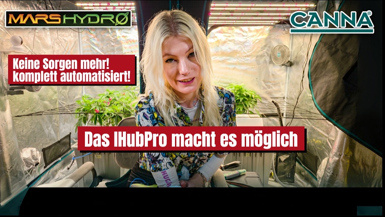 Zelt Update, das hat das IHubPro mit meinem Zelt gemacht! MarsHydro, Canna