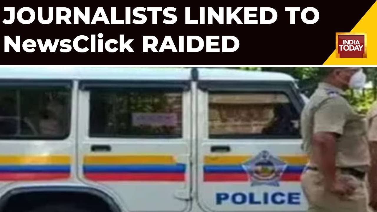 Delhi Police Raid 30 Places In Delhi NCR Linked To Online News Portal NewsClick