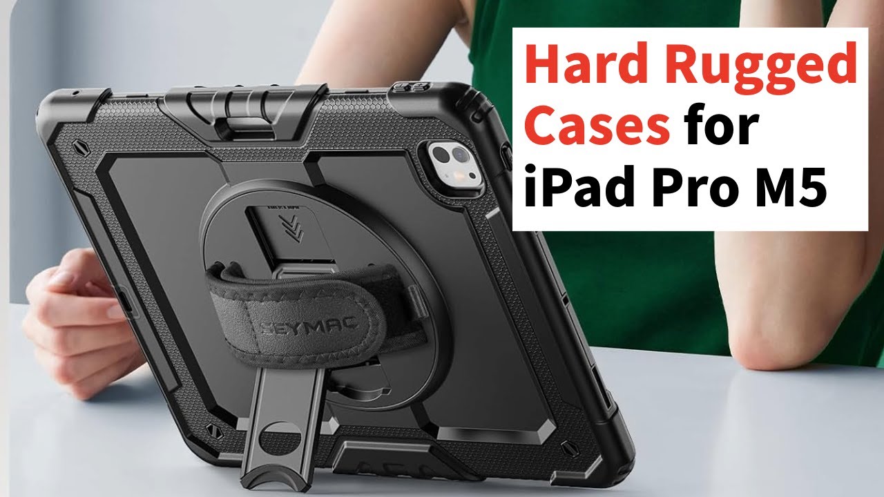 Лучшие прочные чехлы для iPad Pro M5 13 и 11 дюймов