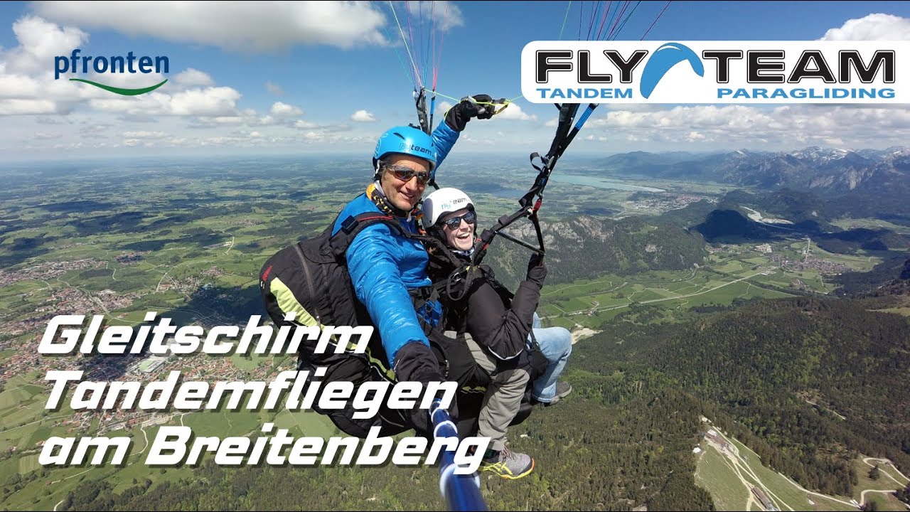 Tandem Paragliding Breitenberg • Allgäu / Germany