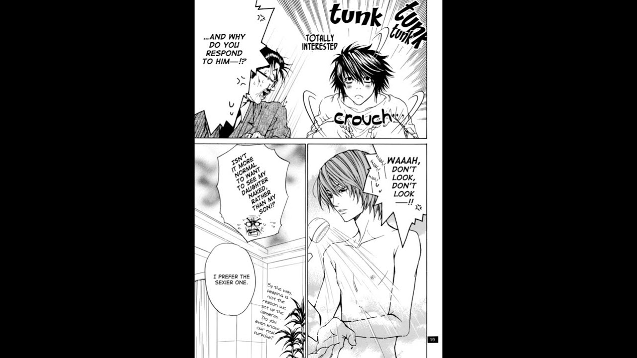ENGLISH | LawLight Doujinshi :: Light Note | L x Light Yagami | Boy x Boy