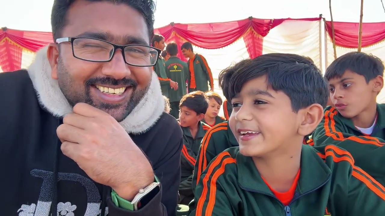 Annual sports gala 2025 The Right School Qamar Campus chowk azam first day full vlog