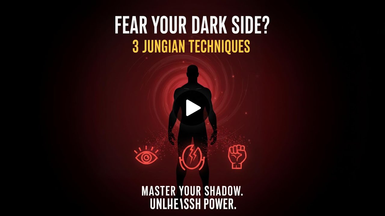 3 Jungian Techniques to Master Your Dark Side (A Guide to Shadow Work) | Shadow Work techniques