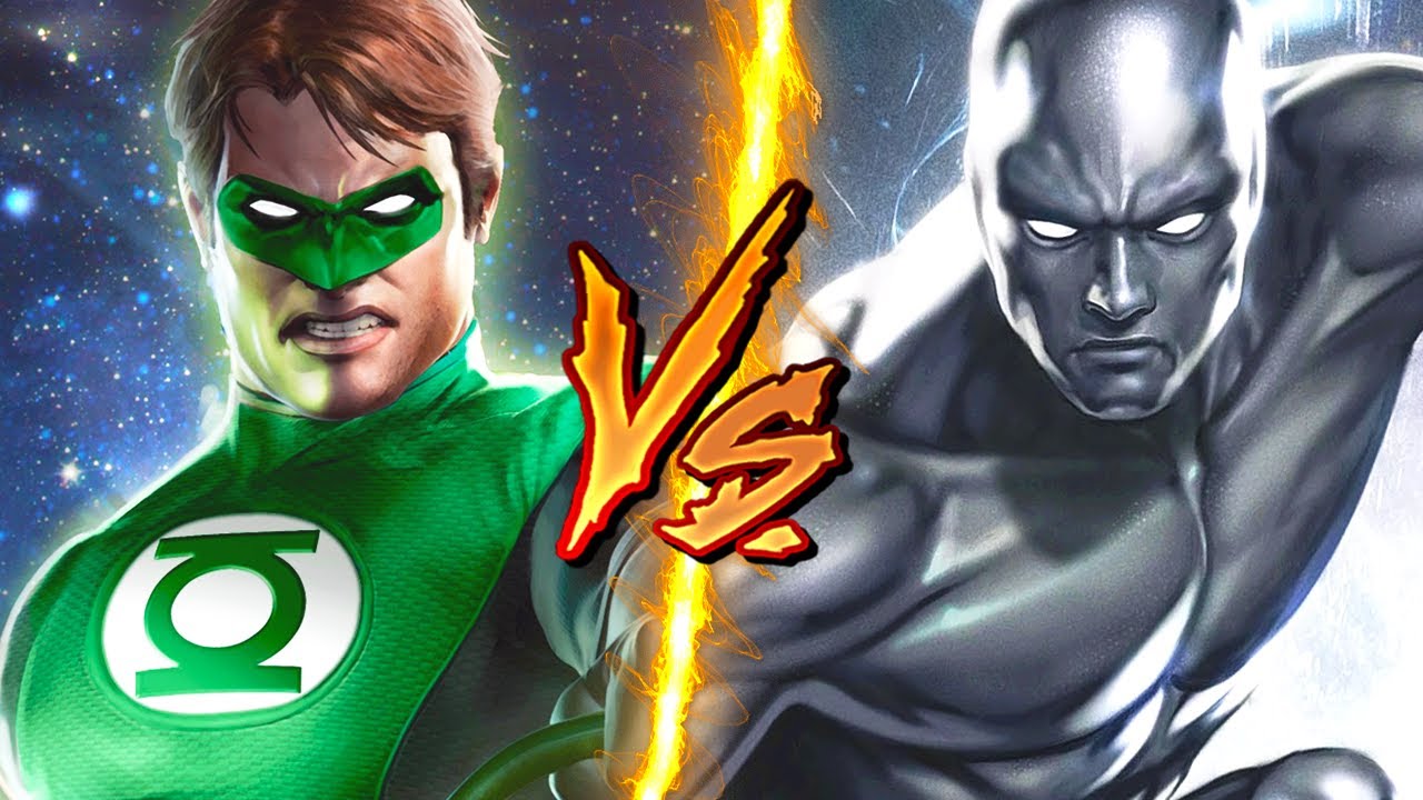 Зелёный Фонарь против Серебряного Сёрфера — кто победит? | Marvel VS DC Comics