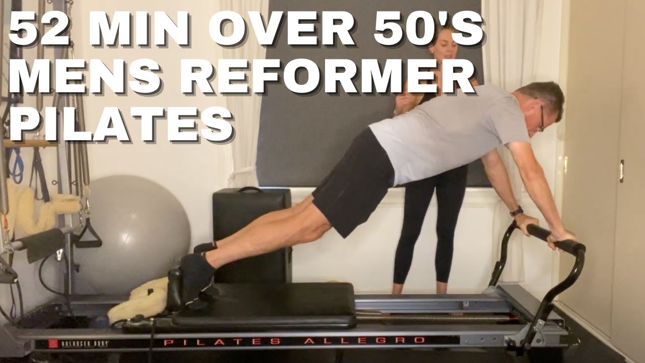 52 minute | Over 50's Mens Reformer Pilates