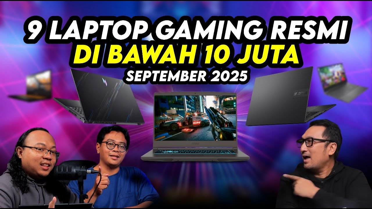 9 Laptop Gaming Resmi Murah di bawah 10 Juta (versi JagatReview)! 