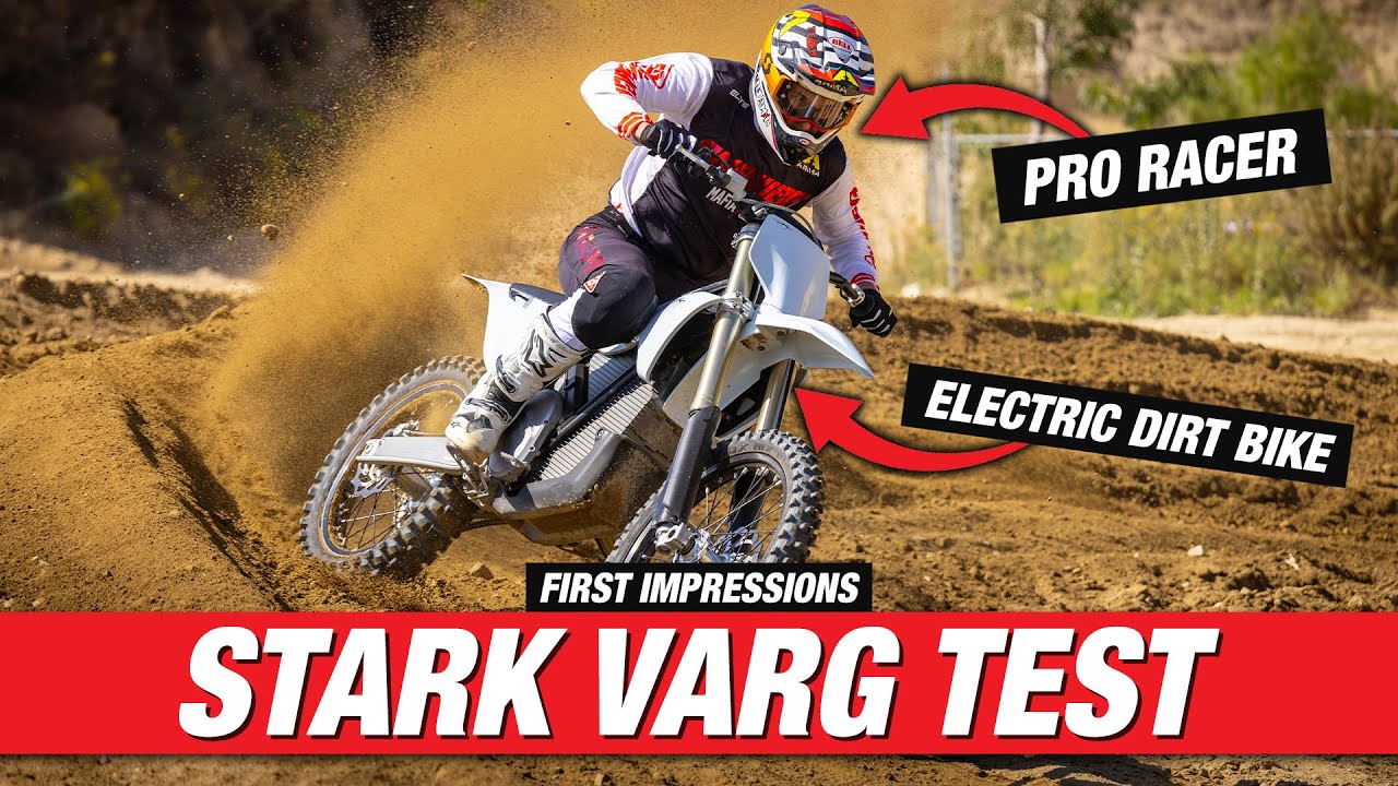 Former Pro Nick Wey Tries Stark VARG Electric Bike!
