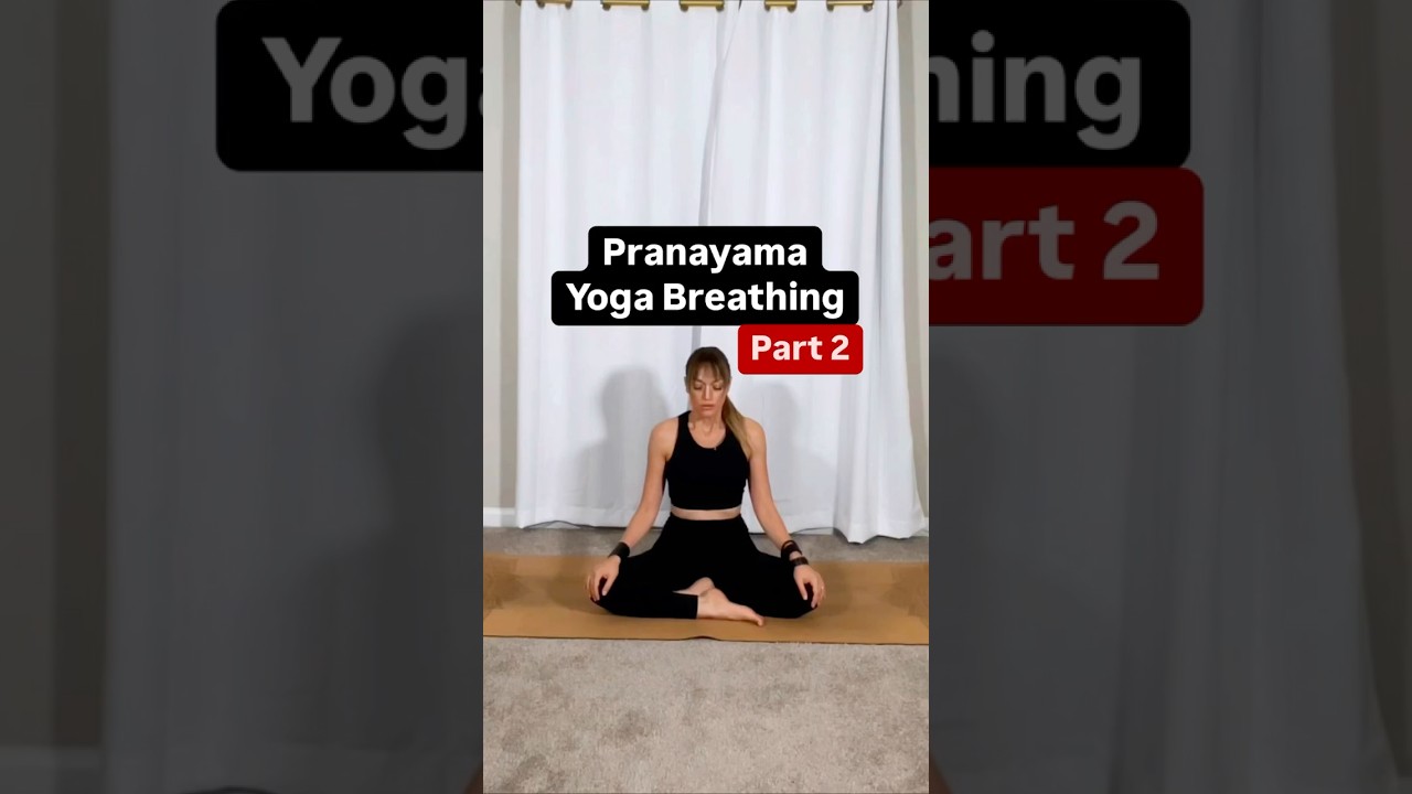 Pranayama, the art of controlled breathing. Part 2 #yogabreathing #pranayama_benefits