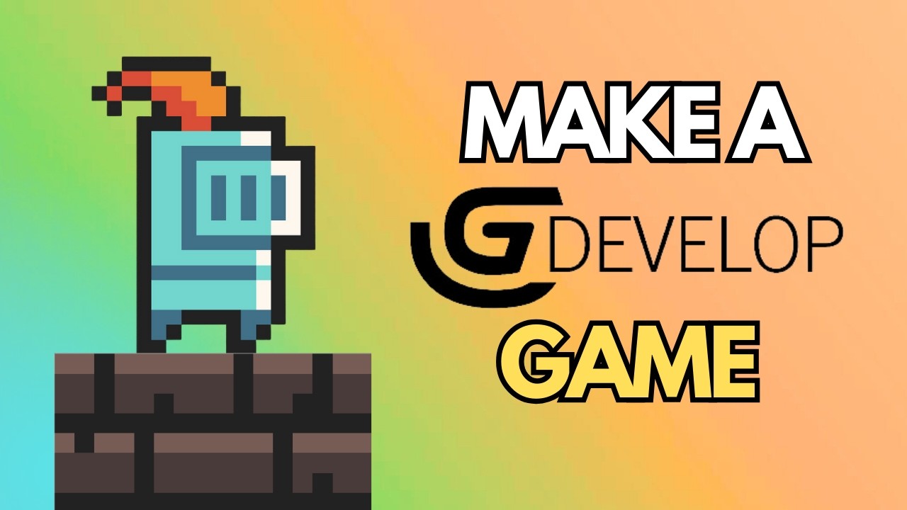 How to make a game in GDevelop in 20 minutes! - Full Guide
