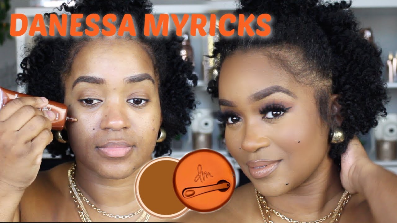 DANESSA MYRICKS REVIEW | YUMMY SKIN SERUM SKIN TINT FOUNDATION & SKIN BLURRING BALM POWDER